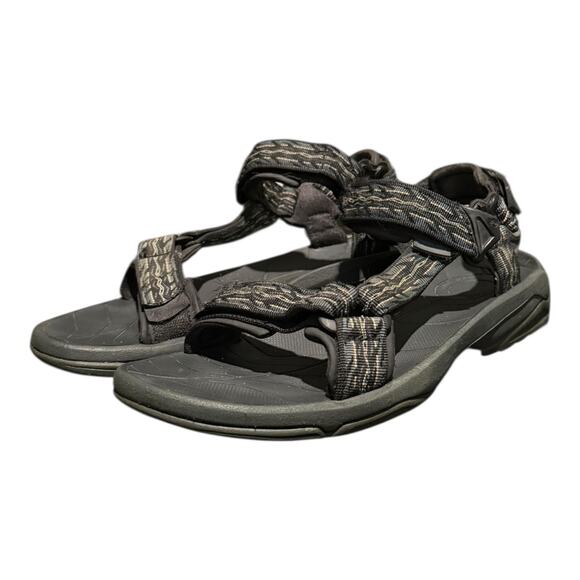 Teva Terra FI Lite Men’s Sandals Triton Dark Shadow Trail Sandals Size 10